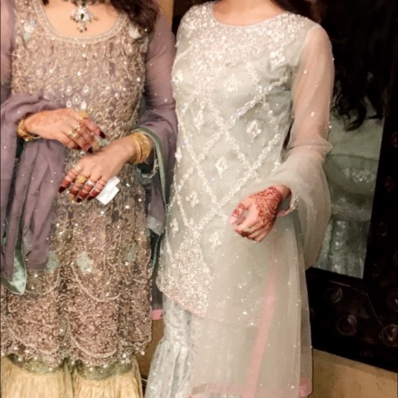 Fully Embellished Pakistani suit Outfit dress - Picture 3 of 5